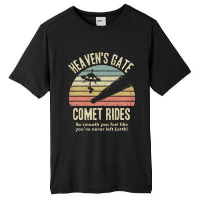 HeavenS Gate Comet Rides Retro Man 90s Space Lover Gift Tall Fusion ChromaSoft Performance T-Shirt