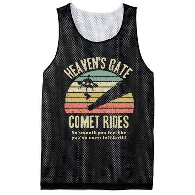 HeavenS Gate Comet Rides Retro Man 90s Space Lover Gift Mesh Reversible Basketball Jersey Tank