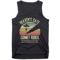 HeavenS Gate Comet Rides Retro Man 90s Space Lover Gift Tank Top