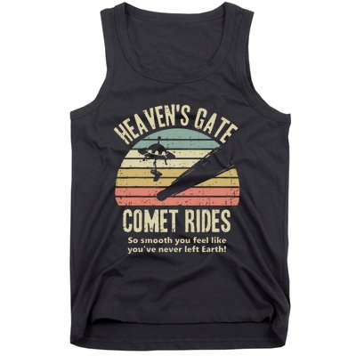 HeavenS Gate Comet Rides Retro Man 90s Space Lover Gift Tank Top