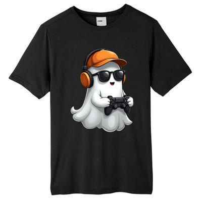 Halloween Gaming Costume Ghost Video Game Cool Gift Tall Fusion ChromaSoft Performance T-Shirt