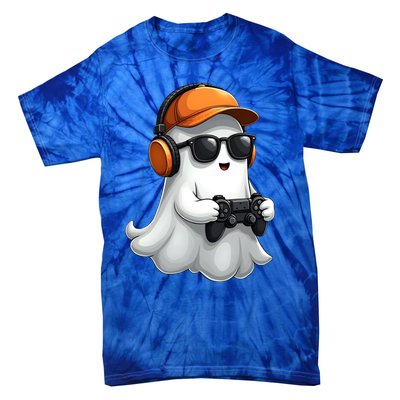 Halloween Gaming Costume Ghost Video Game Cool Gift Tie-Dye T-Shirt