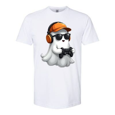 Halloween Gaming Costume Ghost Video Game Cool Gift Softstyle CVC T-Shirt