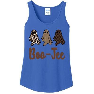 Halloween Ghost Costume Boujee Boojee Spooky Season Vibes Gift Ladies Essential Tank