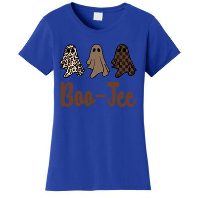 Halloween Ghost Costume Boujee Boojee Spooky Season Vibes Gift Women's T-Shirt