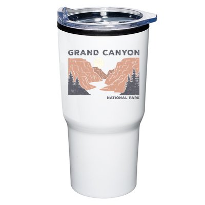 Hiked Grand Canyon National Park Arizona Vintage Womens Men Tumbler
