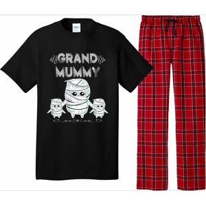 Halloween Grandma Costume Cute Grand Mummy Funny Grandmother Meaningful Gift Pajama Set