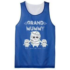 Halloween Grandma Costume Cute Grand Mummy Funny Grandmother Meaningful Gift Mesh Reversible Basketball Jersey Tank