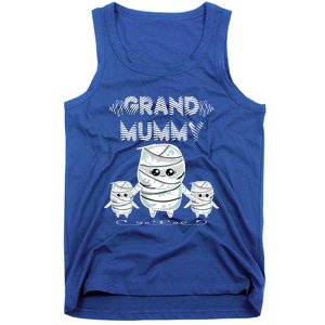 Halloween Grandma Costume Cute Grand Mummy Funny Grandmother Meaningful Gift Tank Top