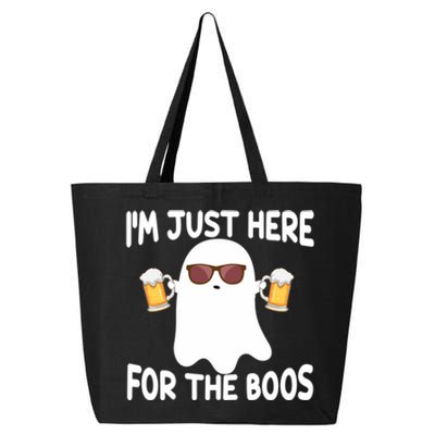 Halloween Ghost Costumes Im Just Here For The Boos Beer Cool Gift 25L Jumbo Tote