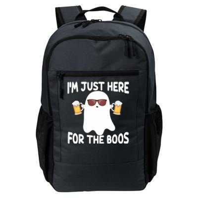 Halloween Ghost Costumes Im Just Here For The Boos Beer Cool Gift Daily Commute Backpack