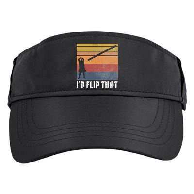 Highland Games Caber Toss Heavy Athlete Gifts Scottish Kilt Adult Drive Performance Visor