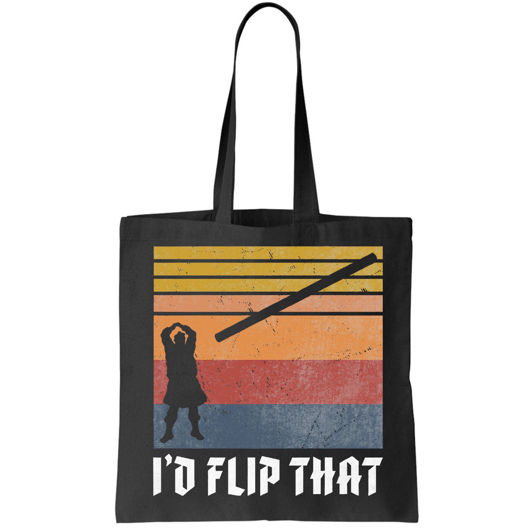 Highland Games Caber Toss Heavy Athlete Gifts Scottish Kilt Bag