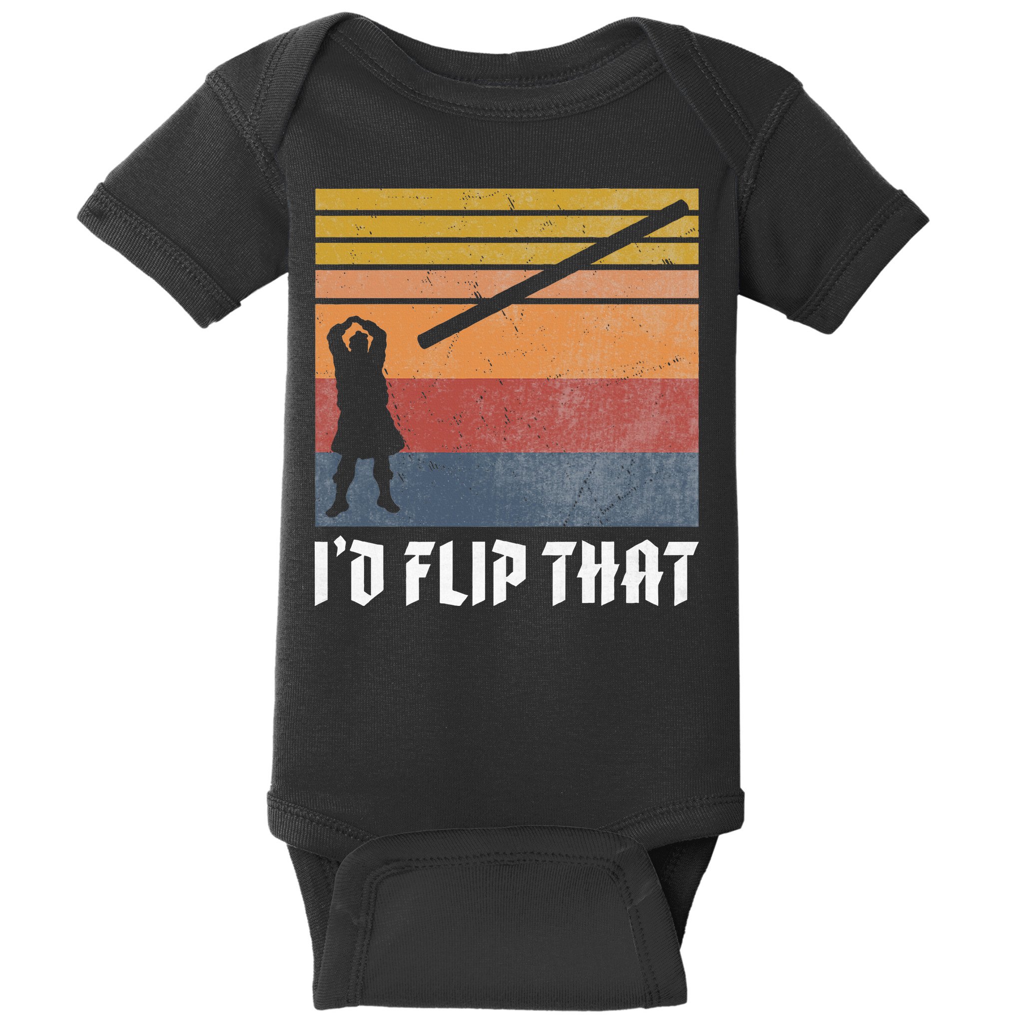 Highland Games Caber Toss Heavy Athlete Gifts Scottish Kilt Baby Bodysuit