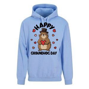 Happy Groundhog Day Punxsutawney Phil Unisex Surf Hoodie