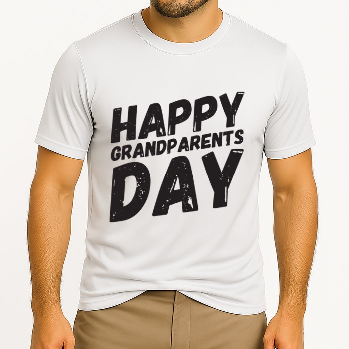 Happy Grandparents Day Gift And Present For All Cooling Performance Crew T-Shirt