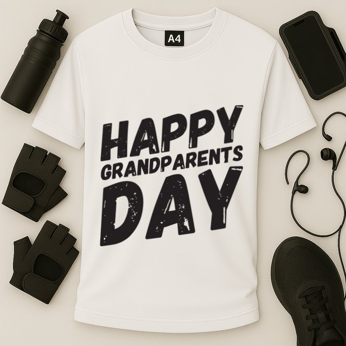 Happy Grandparents Day Gift And Present For All Cooling Performance Crew T-Shirt