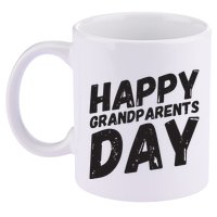 Happy Grandparents Day Gift And Present For All 11oz C Handle Ceramic Mug