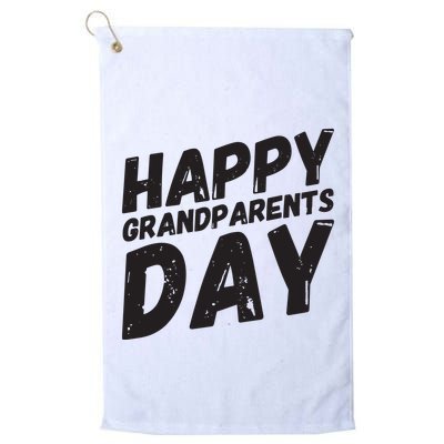 Happy Grandparents Day Gift And Present For All Golf Towel