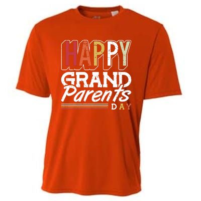 Happy Grandparents Day Grandparents Day Cooling Performance Crew T-Shirt