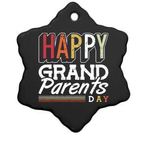 Happy Grandparents Day Grandparents Day Ceramic Star Ornament