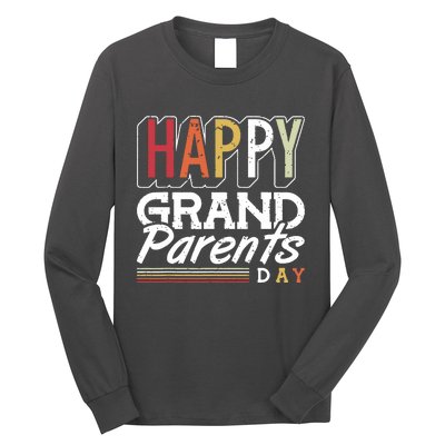 Happy Grandparents Day Grandparents Day Long Sleeve Shirt