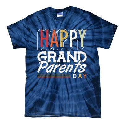 Happy Grandparents Day Grandparents Day Tie-Dye T-Shirt