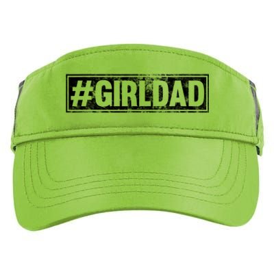 Hashtag Girl Dad Fathers Day Gift From Wife Or Daughter Adult Drive Performance Visor