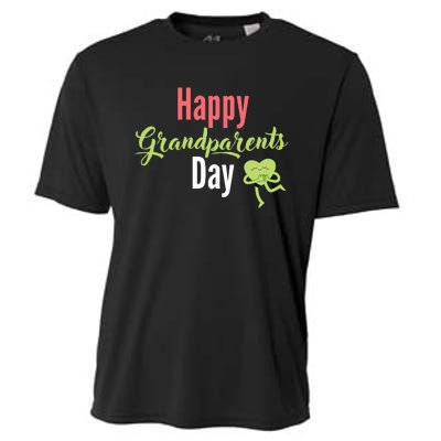 Happy Grandparents Day Cooling Performance Crew T-Shirt