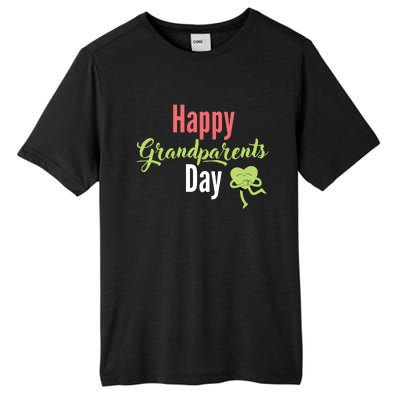 Happy Grandparents Day Tall Fusion ChromaSoft Performance T-Shirt