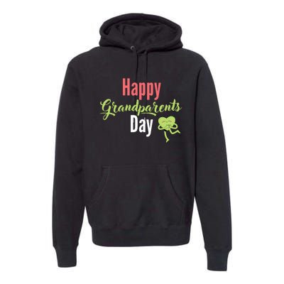 Happy Grandparents Day Premium Hoodie