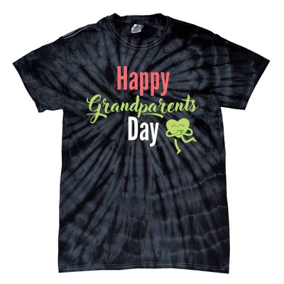 Happy Grandparents Day Tie-Dye T-Shirt