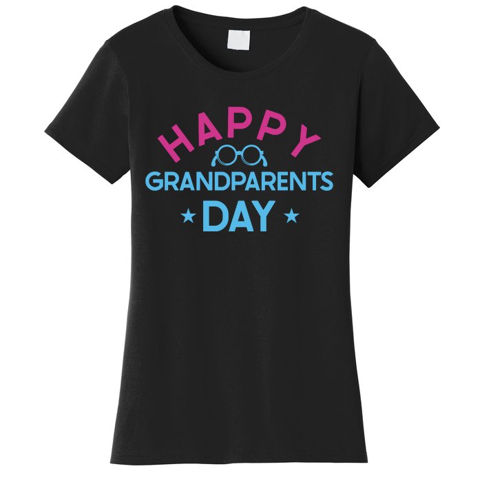 Happy Grandparents Day Celebration Graphic Women's T-Shirt