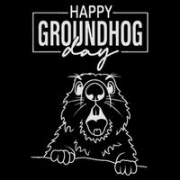 Happy Groundhog Day Cooling Performance Crew T-Shirt