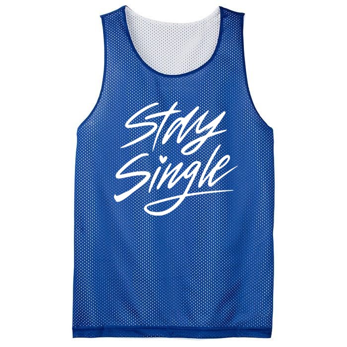 Happy Galentines Day Single Awareness Day Gift Mesh Reversible Basketball Jersey Tank