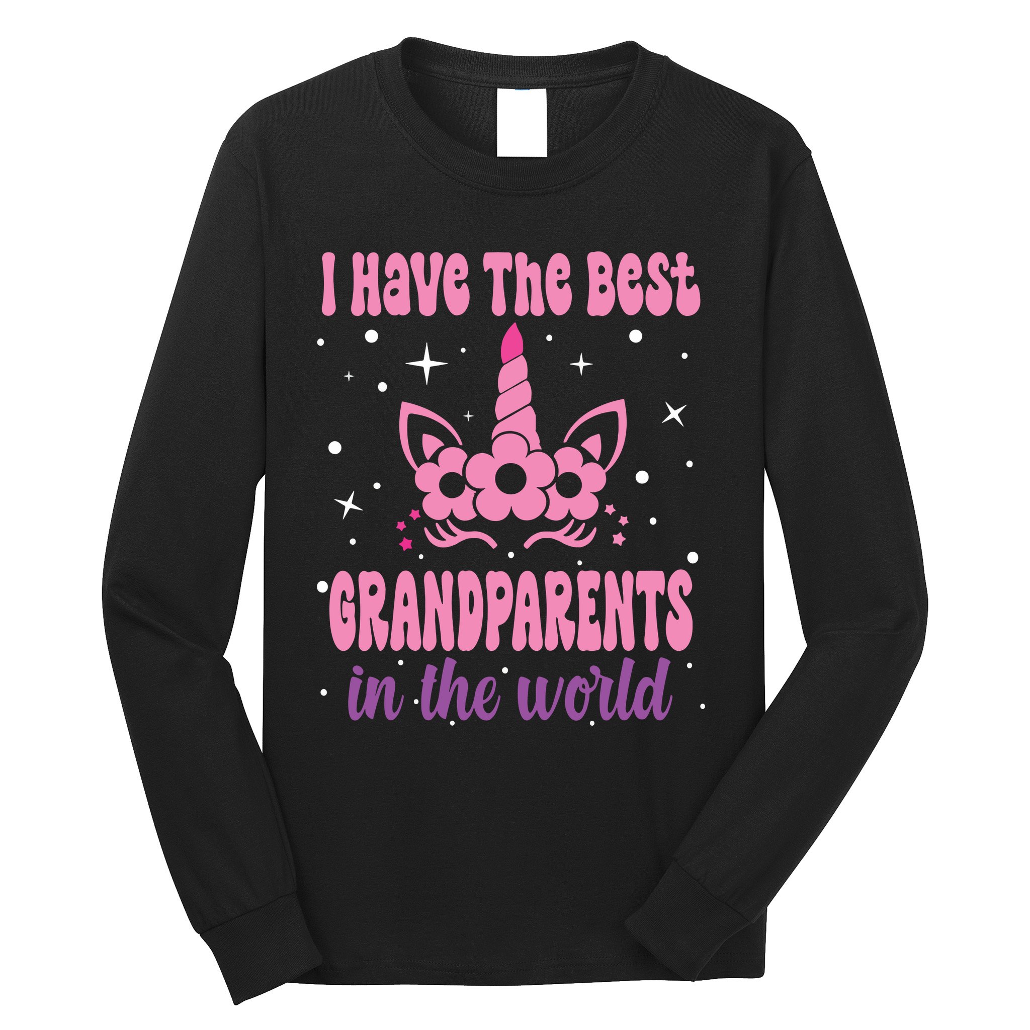 Happy Grandparents Day Funny Grandparents Day Long Sleeve Shirt