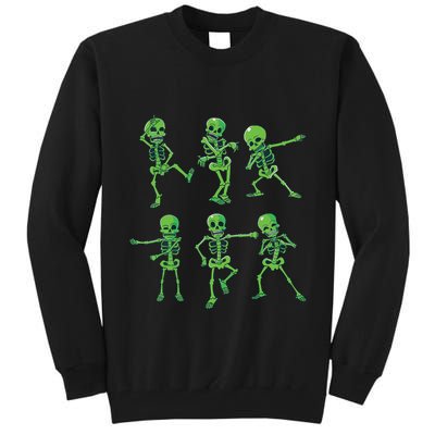 Halloween Girl Dancing Skeletons Dance Challenge Tall Sweatshirt