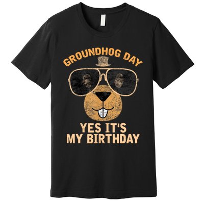 Happy Groundhog Day Lovers Costume Premium T-Shirt