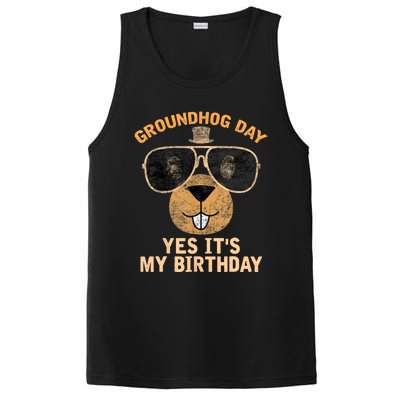 Happy Groundhog Day Lovers Costume PosiCharge Competitor Tank