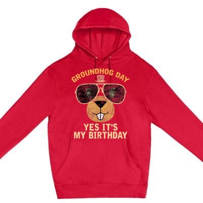 Happy Groundhog Day Lovers Costume Premium Pullover Hoodie