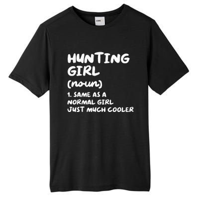 Hunting Girl Definition Funny Tall Fusion ChromaSoft Performance T-Shirt