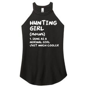 Hunting Girl Definition Funny Women's Perfect Tri Rocker Tank