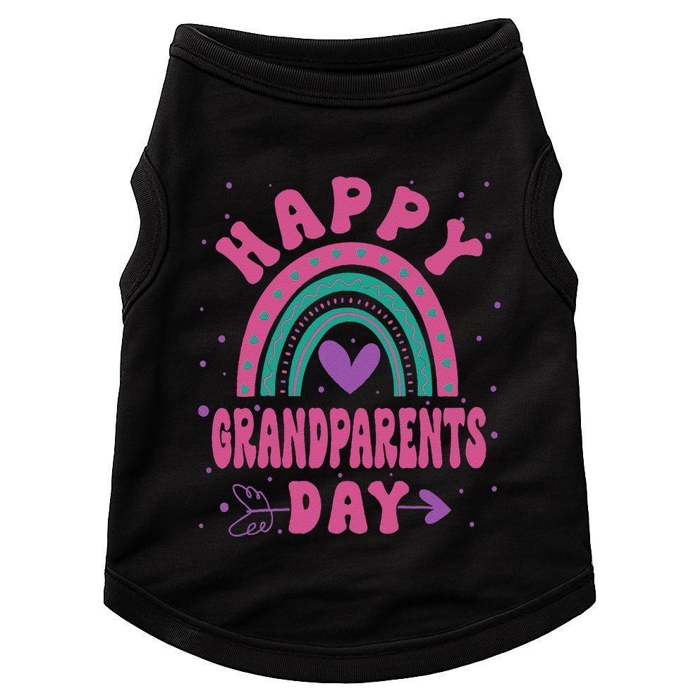 Happy Grandparents Day Funny Grandparents Day Gift Doggie Tank