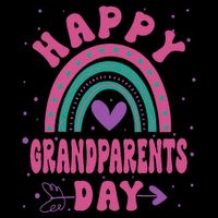 Happy Grandparents Day Funny Grandparents Day Gift Cooling Performance Crew T-Shirt