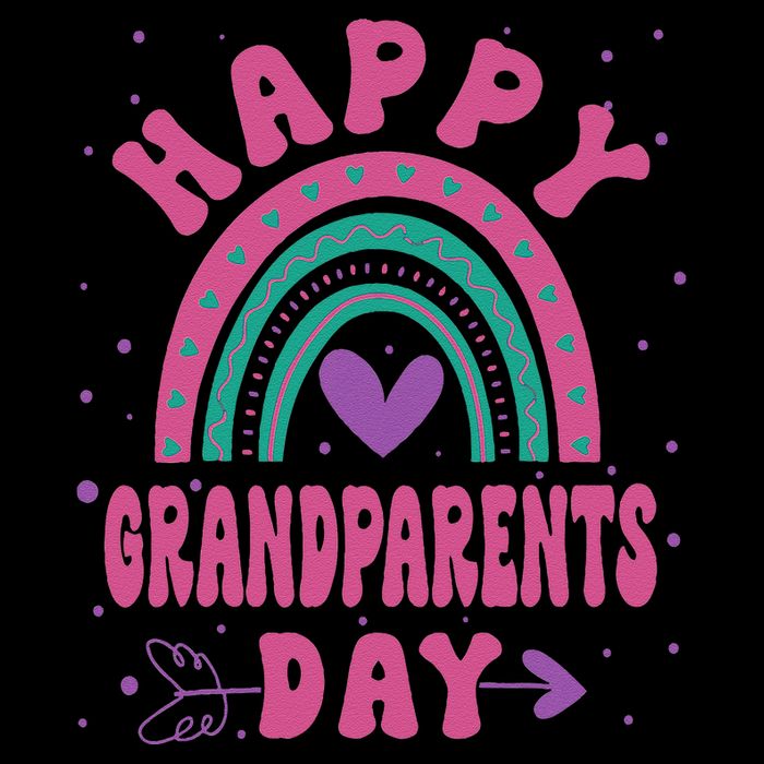 Happy Grandparents Day Funny Grandparents Day Gift Cooling Performance Crew T-Shirt