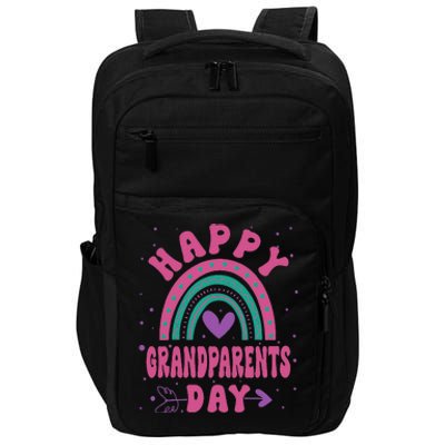 Happy Grandparents Day Funny Grandparents Day Gift Impact Tech Backpack