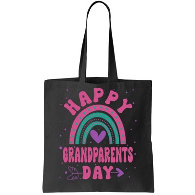 Happy Grandparents Day Funny Grandparents Day Gift Tote Bag