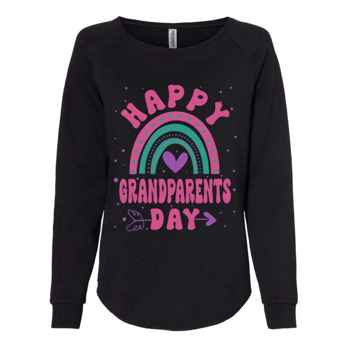 Happy Grandparents Day Funny Grandparents Day Gift Womens California Wash Sweatshirt