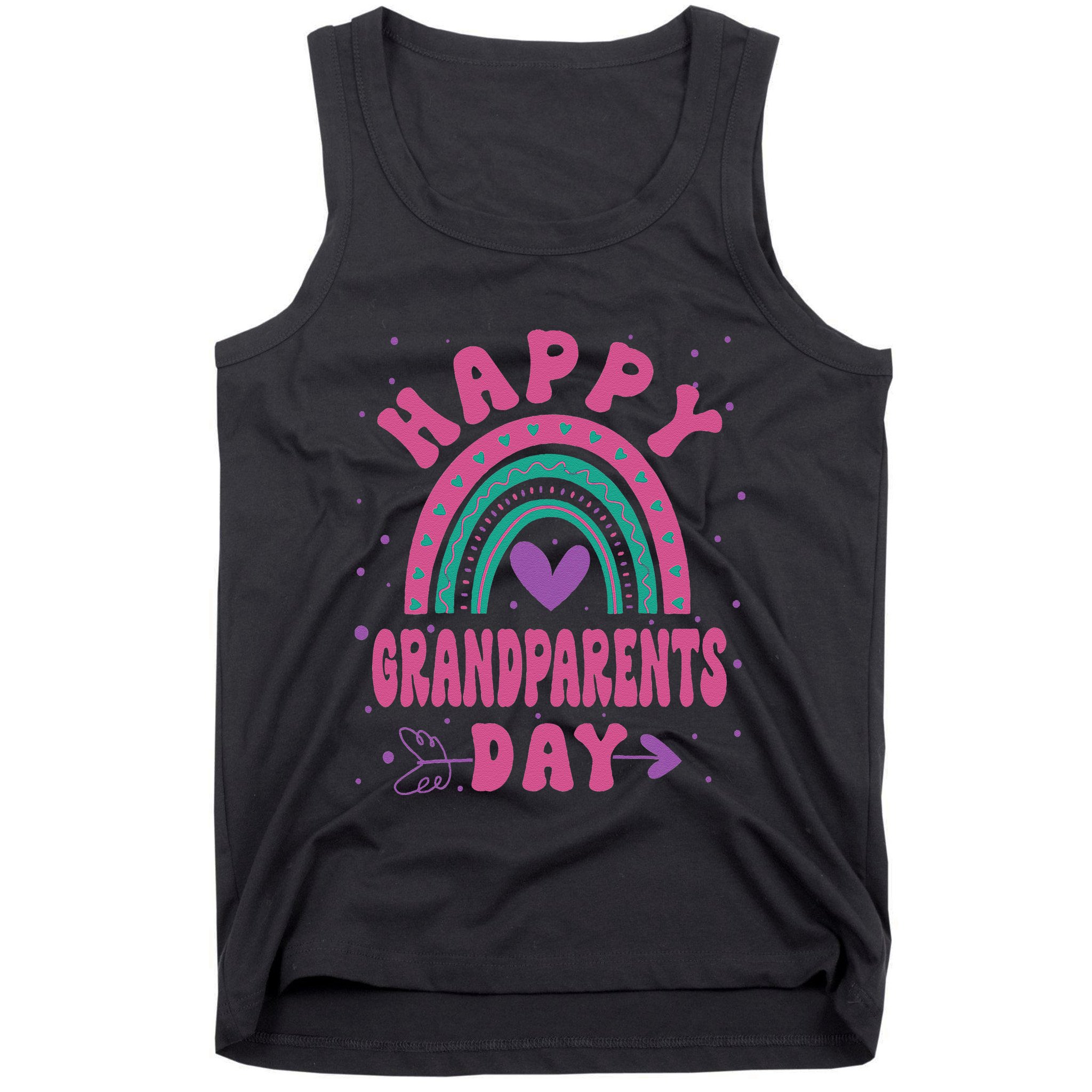 Happy Grandparents Day Funny Grandparents Day Gift Tank Top