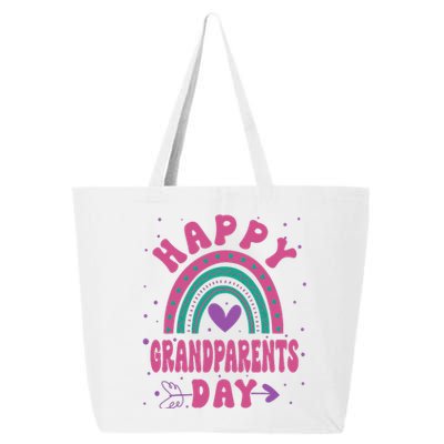 Happy Grandparents Day Funny Grandparents Day Gift 25L Jumbo Tote